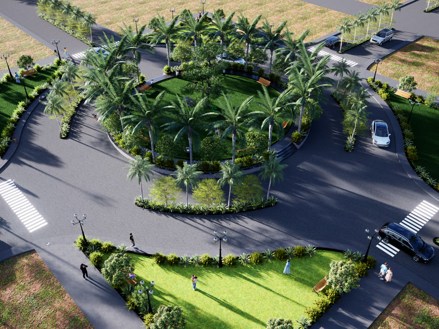 Township landscape design, Ratlam
