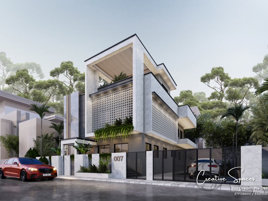 Villa 007 exterior, Ratlam
